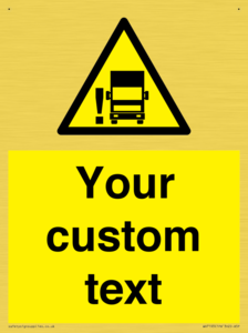 Custom warning blindspot